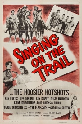 Singing on the Trail Poster with Hanger