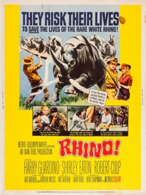 Rhino! Poster with Hanger