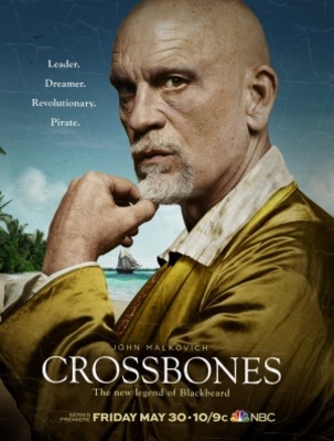 Crossbones Poster with Hanger