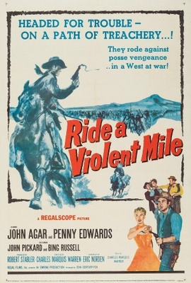 Ride a Violent Mile Canvas Poster