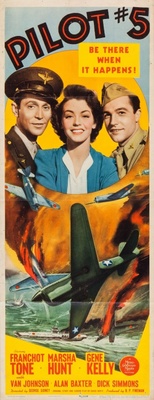 Pilot #5 Wooden Framed Poster