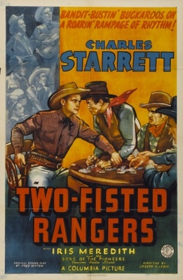 Two-Fisted Rangers Metal Framed Poster