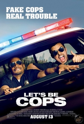 Let's Be Cops Poster with Hanger