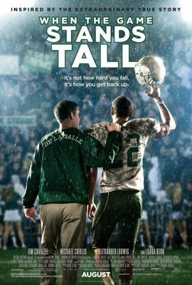 When the Game Stands Tall Wooden Framed Poster