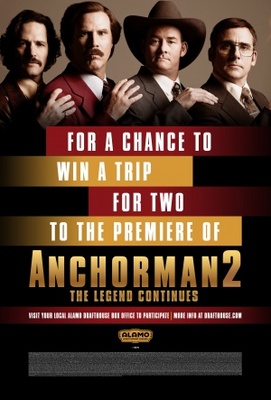 Anchorman 2: The Legend Continues Poster with Hanger