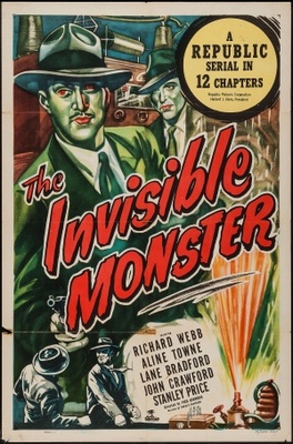 The Invisible Monster Wooden Framed Poster