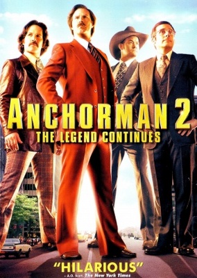 Anchorman 2: The Legend Continues Wooden Framed Poster