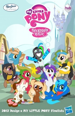 My Little Pony: Friendship Is Magic Wooden Framed Poster