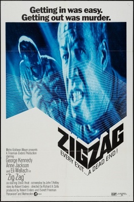 Zigzag Poster with Hanger