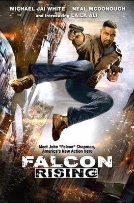 Falcon Rising Poster with Hanger
