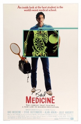 Bad Medicine Poster with Hanger