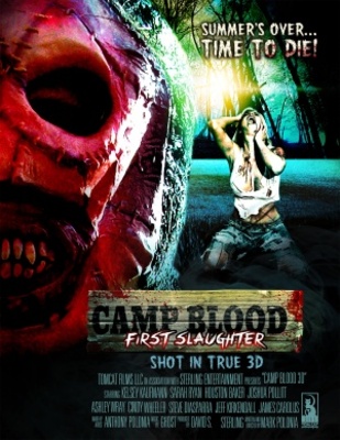 Camp Blood First Slaughter Wooden Framed Poster