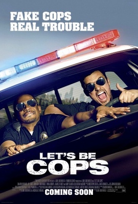 Let's Be Cops Poster with Hanger