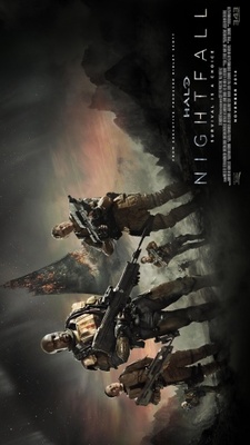 Halo: Nightfall Wooden Framed Poster