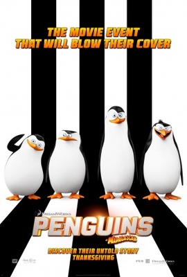 Penguins of Madagascar Wooden Framed Poster
