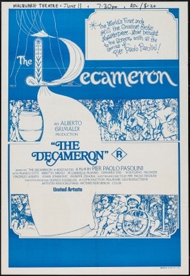 Il Decameron poster