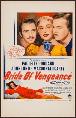 Bride of Vengeance Wooden Framed Poster