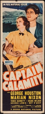 Captain Calamity Wooden Framed Poster