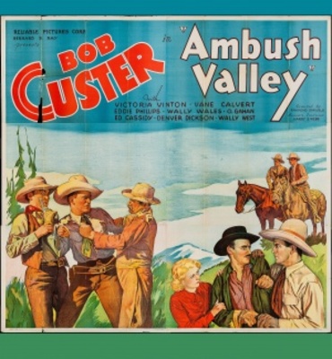 Ambush Valley Wood Print