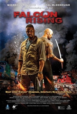 Falcon Rising Poster with Hanger