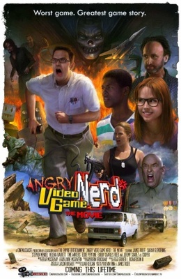 Angry Video Game Nerd: The Movie Wood Print