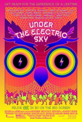 EDC 2013: Under the Electric Sky Wooden Framed Poster