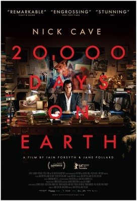 20,000 Days on Earth Wooden Framed Poster