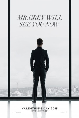 Fifty Shades of Grey Wooden Framed Poster