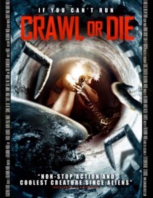 Crawl or Die Metal Framed Poster