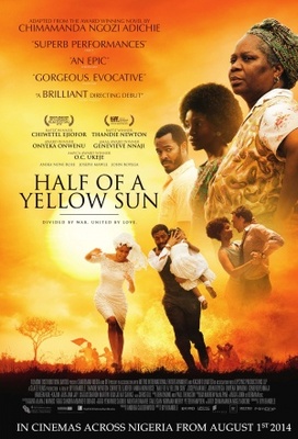 Half of a Yellow Sun Poster with Hanger