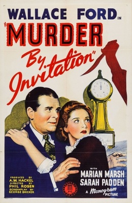 Murder by Invitation Canvas Poster