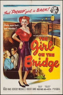 The Girl on the Bridge pillow