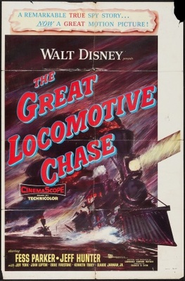 The Great Locomotive Chase Canvas Poster