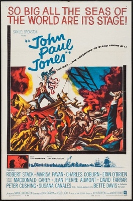 John Paul Jones Wooden Framed Poster