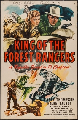 King of the Forest Rangers Wooden Framed Poster