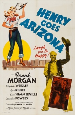 Henry Goes Arizona Wooden Framed Poster