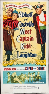 Abbott and Costello Meet Captain Kidd Canvas Poster