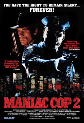 Maniac Cop 2 pillow
