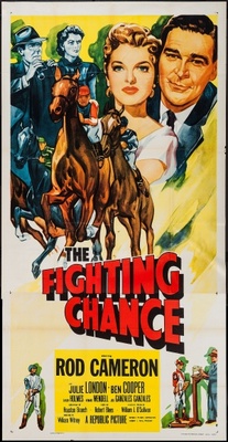 The Fighting Chance Poster with Hanger