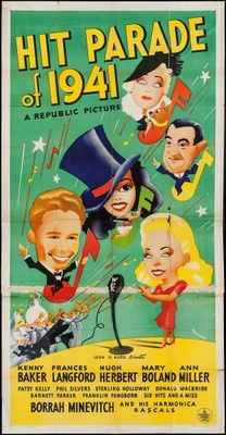 Hit Parade of 1941 Wooden Framed Poster