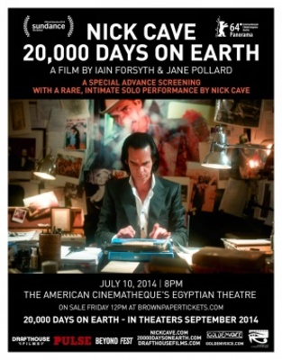 20,000 Days on Earth Canvas Poster