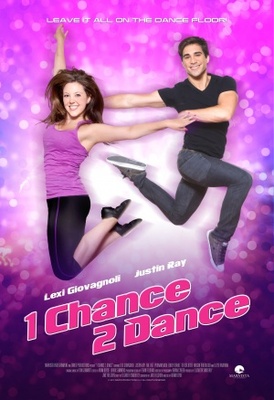 1 Chance 2 Dance Wooden Framed Poster