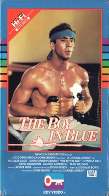 The Boy In Blue Wooden Framed Poster