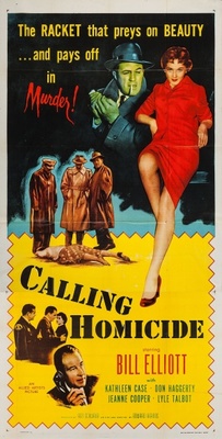 Calling Homicide Wooden Framed Poster