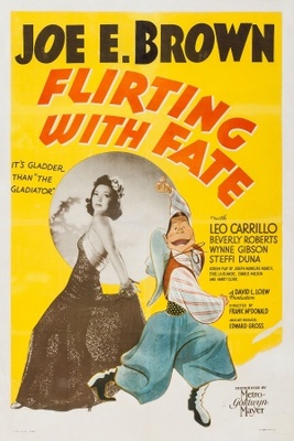 Flirting with Fate Wooden Framed Poster