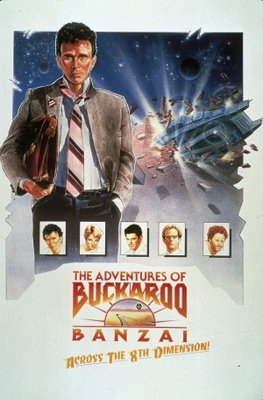 The Adventures of Buckaroo Banzai Across the 8th Dimension Poster with Hanger