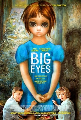 Big Eyes Wooden Framed Poster