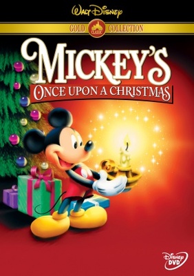 Mickey's Once Upon a Christmas Canvas Poster