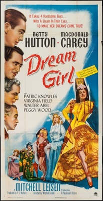 Dream Girl Wooden Framed Poster