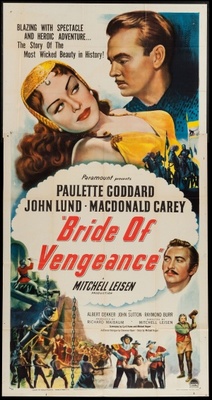 Bride of Vengeance Wooden Framed Poster